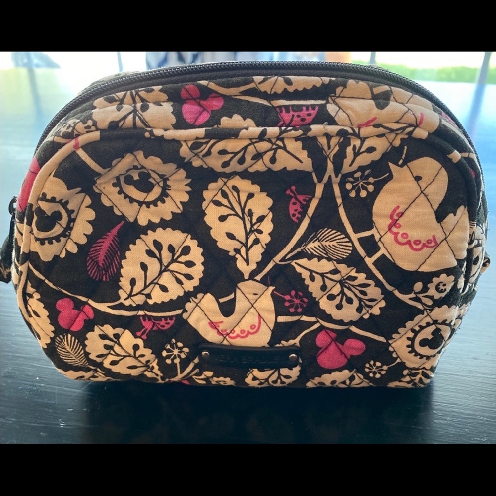 Vera Bradley Disney Parks Retired Mickey meets Birdie Medium Cosmetic Bag